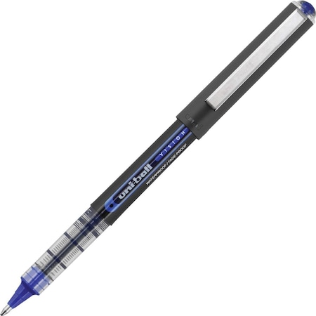 Vertex 1 mm Point Rollerball Pen, Blue, 12PK VE3756998